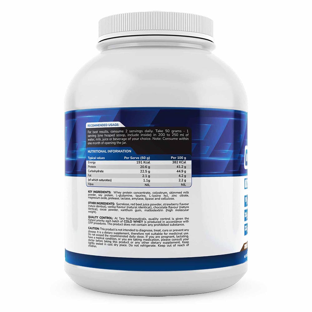 2 - Tara Nutraceuticals Colo Whey,  6.6 lb  Chocolate 