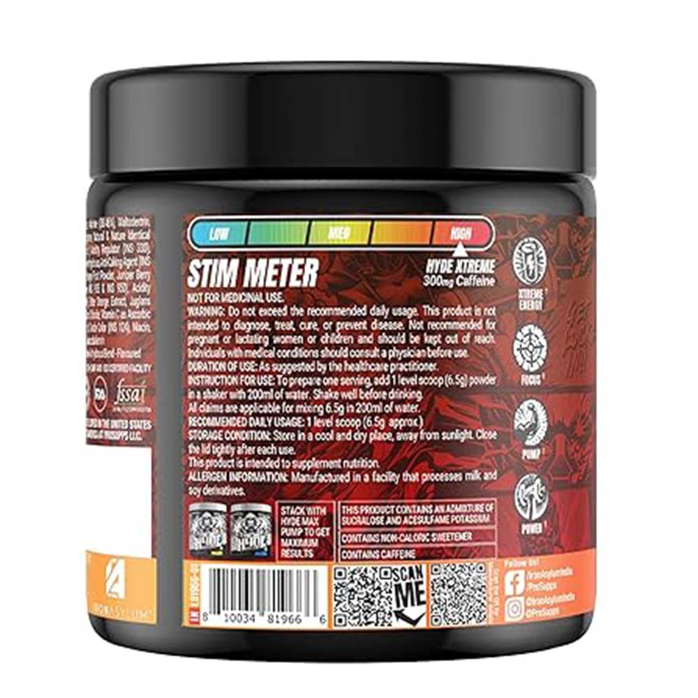 3 - ProSupps Hyde Xtreme Pre Workout,  0.22 lb  Fruit Punch 