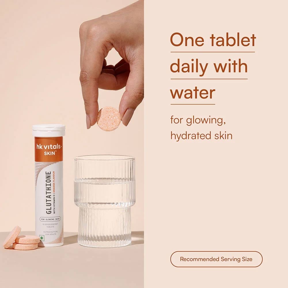 Skin Radiance Collagen 400 g and Glutathione Effervescent 15 Tabs Orange Combo