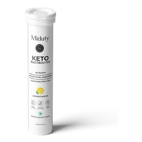 12 - Miduty Keto Electrolytes,  20 tablet(s)  Lemon 