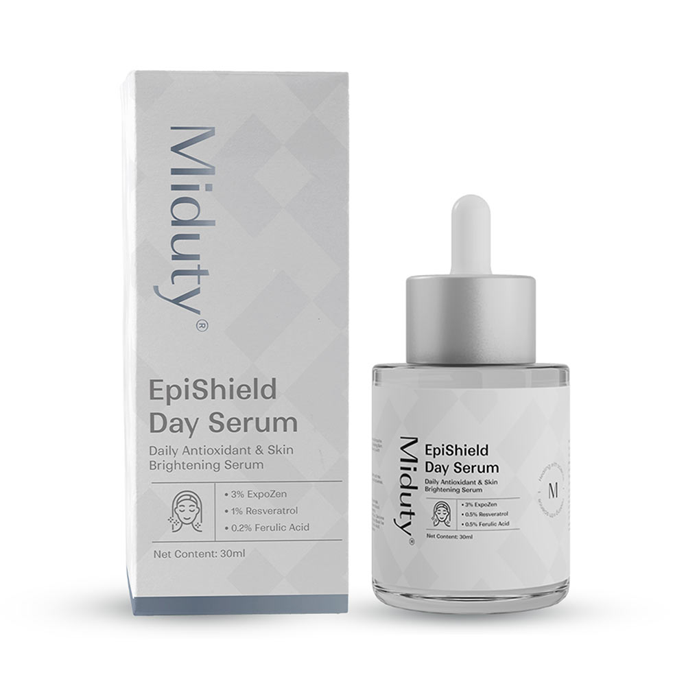1 - Miduty EpiShield Day Serum,  30 ml  Daily Antioxidant & Skin Brightening 