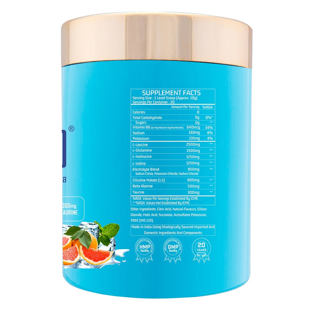 2 - Myfitness iBCAA-H2O,  0.66 lb  30 Servings  Icy Grapefruit 