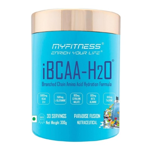 1 - Myfitness iBCAA-H2O,  0.66 lb  30 Servings  Paradise Fusion 