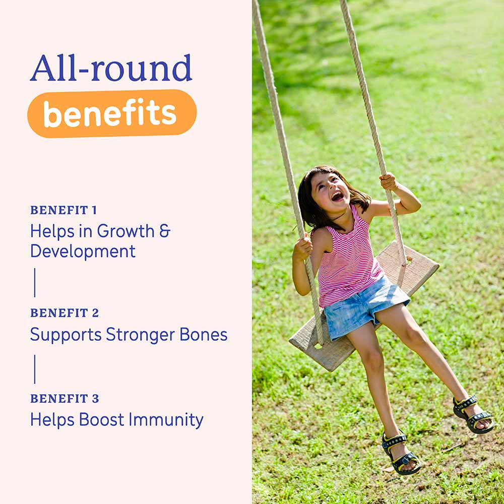 3 - Supermilk Gritzo Overall Growth For 7-9 Yrs Girl Personalized Protein & Nutrition Drink Mix,  400 g  Double Chocolate