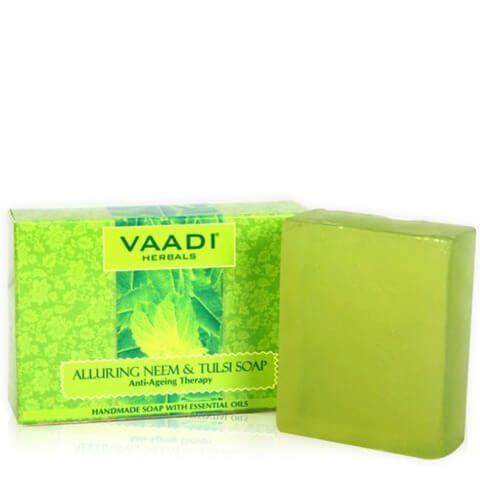 Vaadi Herbals Soap, 75 g Alluring Neem & Tulsi