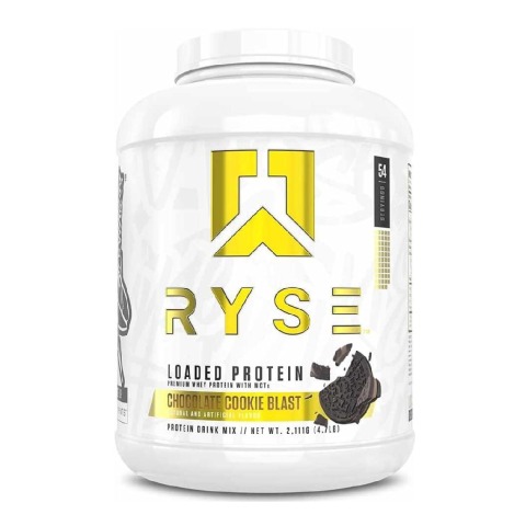 1 - Ryse Loaded Protein, 4.7 lb Chocolate Cookie Blast