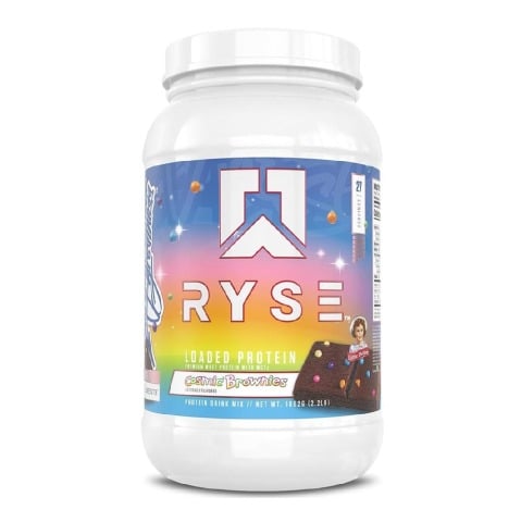 1 - Ryse Loaded Protein,  2.2 lb  Cosmic Brownies 