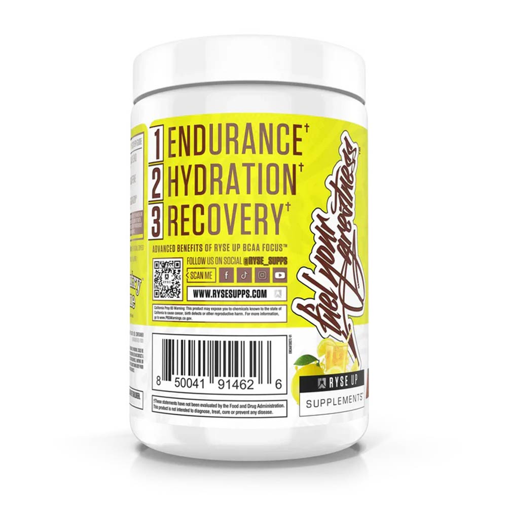1 - Ryse BCAA Focus,  0.79 lb  30 Servings  Country Time Lemonade 
