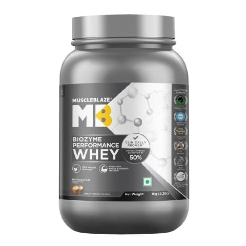 3 - MuscleBlaze Biozyme Performance Whey,  2.2 lb  Kesar Thandai 