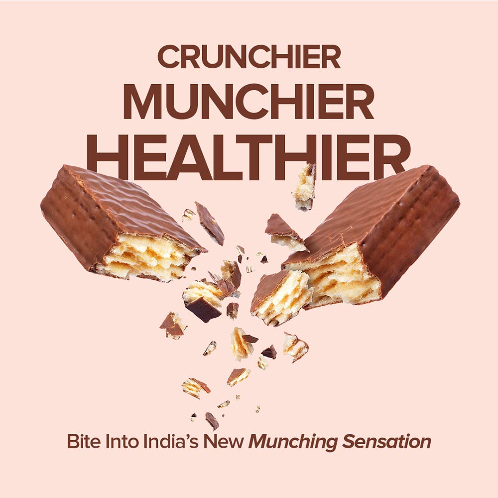 6 - GNC Pro Performance Protein Wafer Bar,  10 bar(s)  Chocolate 