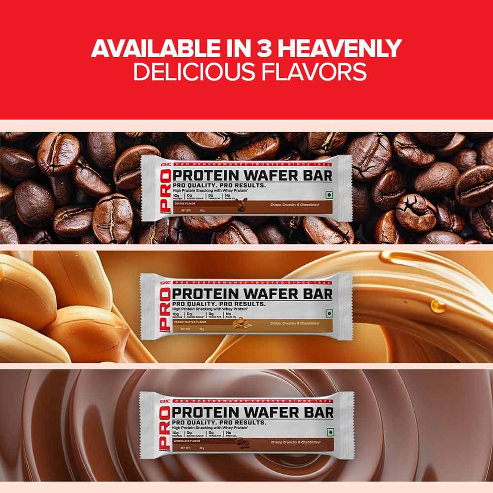 11 - GNC Pro Performance Protein Wafer Bar,  10 bar(s)  Coffee 