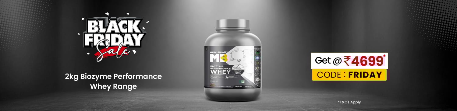 Muscleblaze Biozyme Performance 2kg Range | Get @ Rs. 4699 | Code: FRIDAY | Max Dis 200
