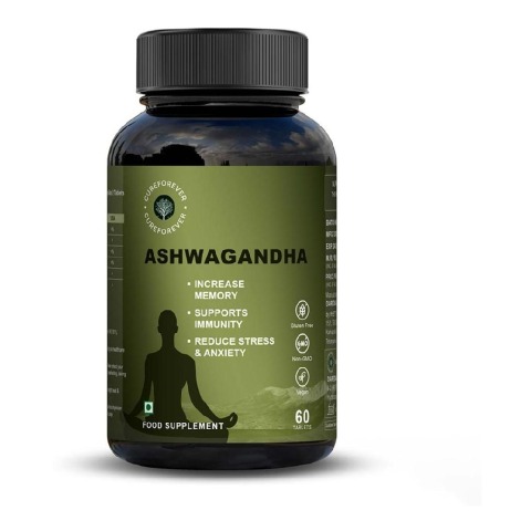 2 - CUREFOREVER Ashwagandha 1200mg,  60 tablet(s) 