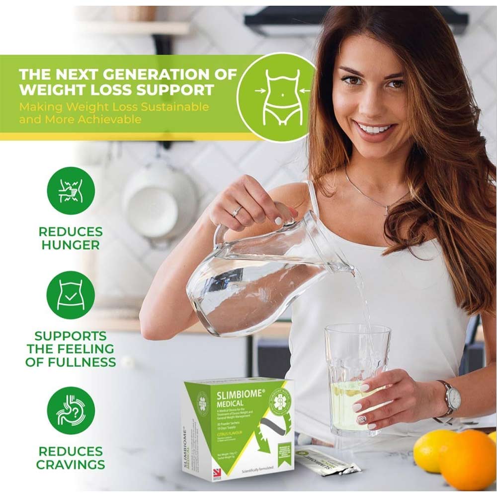 4 - Slimbiome X3 Triple Action,  30 sachets/pack  Citrus 