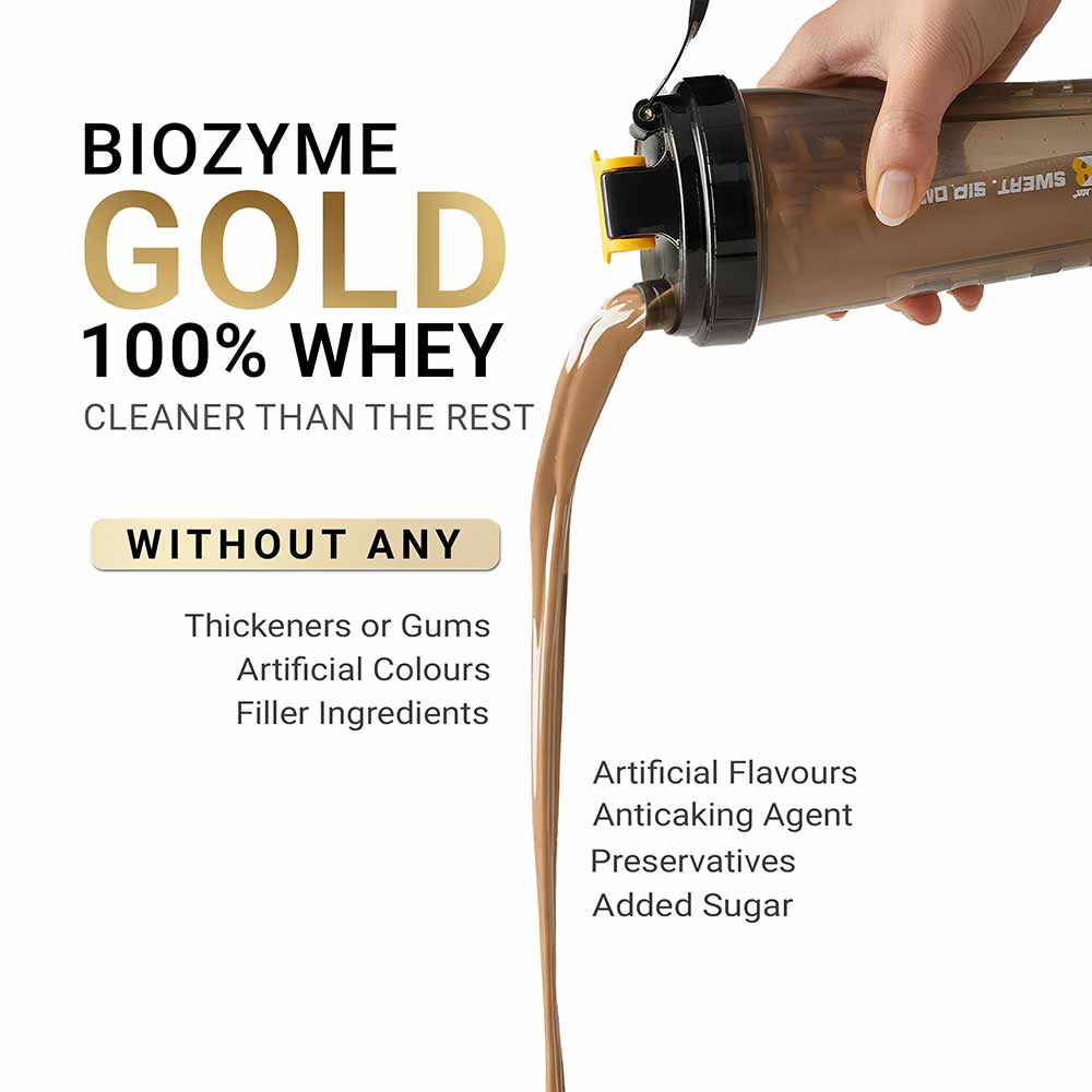 7 - MuscleBlaze Biozyme Gold 100% Whey,  4.4 lb  Double Rich Chocolate