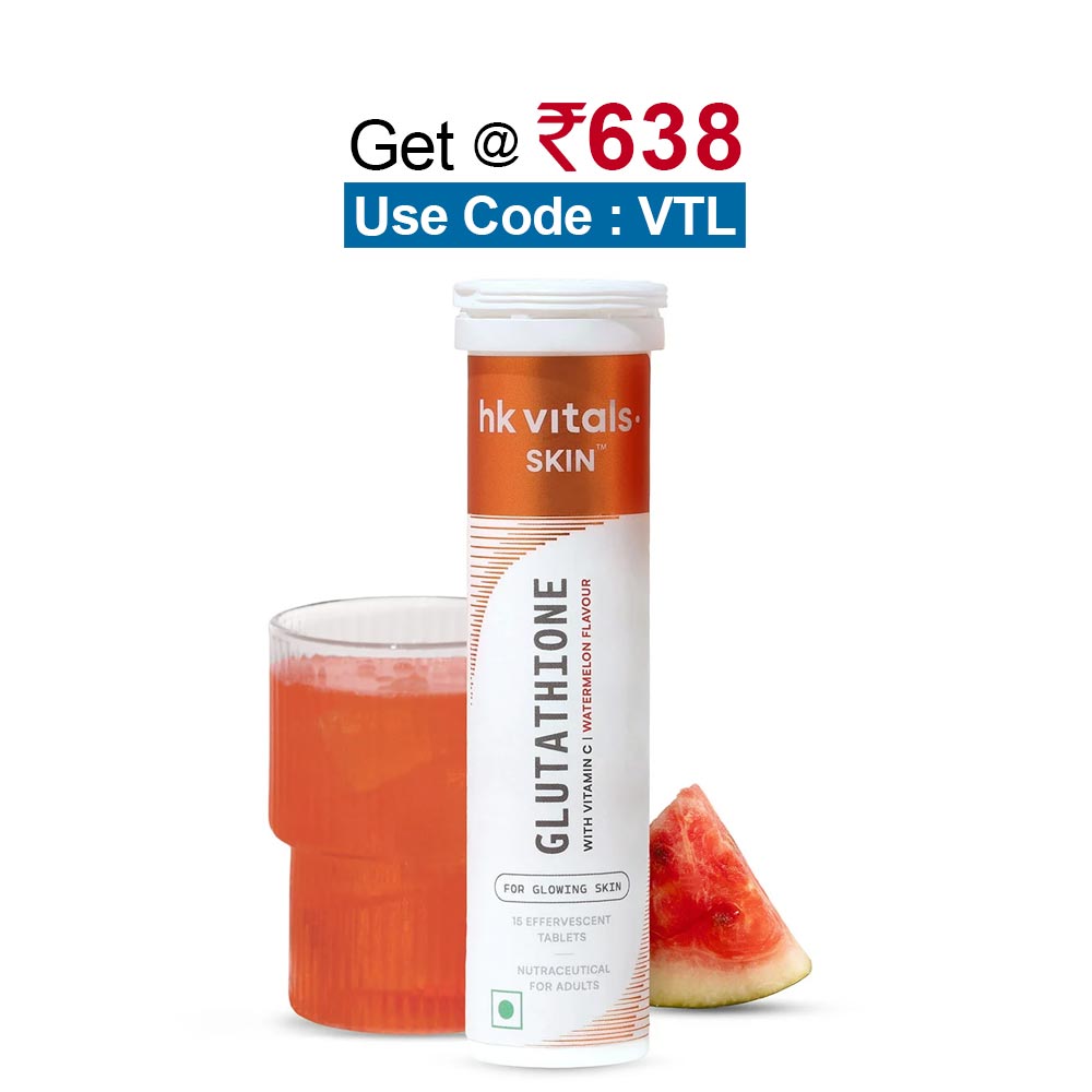 HealthKart HK Vitals Glutathione Effervescent,  Watermelon  15 tablet(s) 