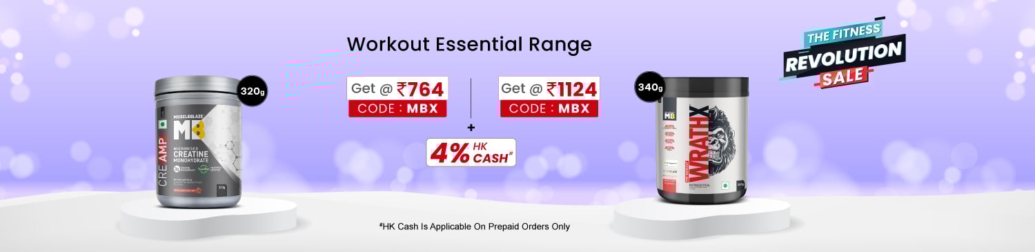 Workout Essentials Range | Extra 10% Off | MBX | 4% HK Cash