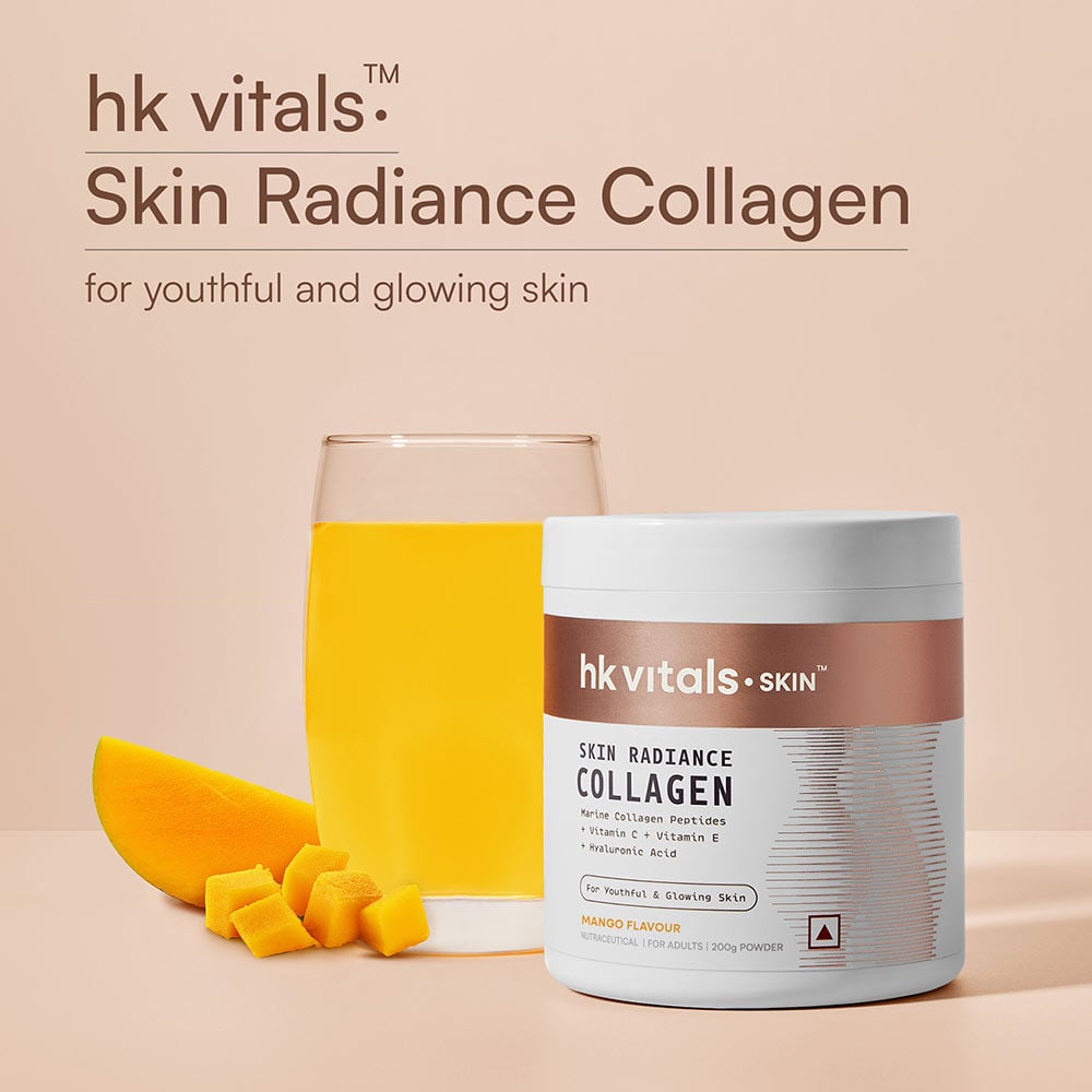 1 - HealthKart HK Vitals Skin Radiance Collagen,  200 g  Mango