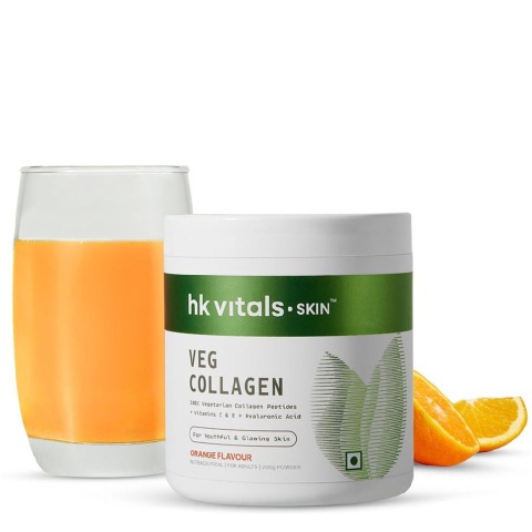 1 - HealthKart HK Vitals Skin Radiance Collagen, 200 g Orange - Veg