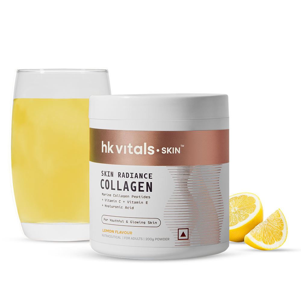 2 - HealthKart HK Vitals Skin Radiance Collagen,  200 g  Lemon 