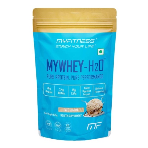 1 - Myfitness MYWHEY-H2O,  1.16 lb  Cafe Sundae 