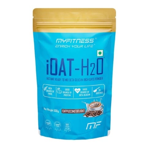 1 - Myfitness iOAT-H2O,  500 g  Cappuccino Delight 