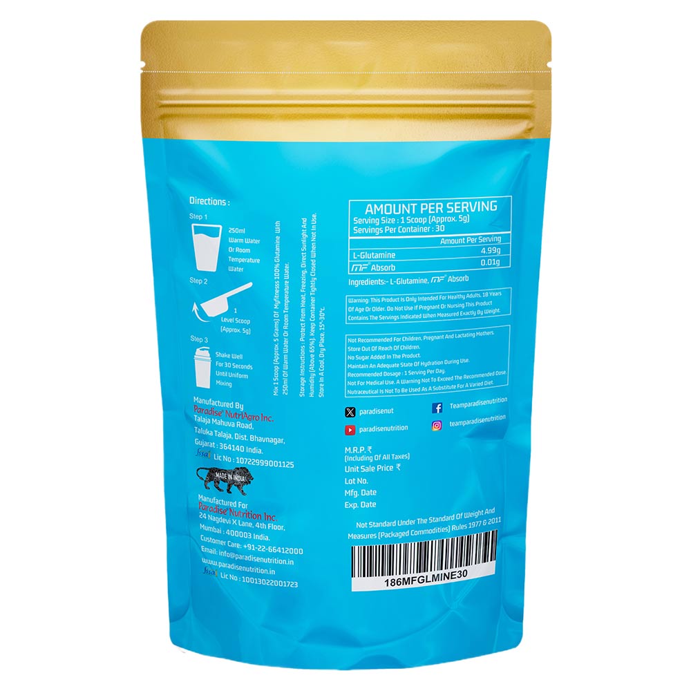 2 - Myfitness 100% Pure Glutamine,  0.33 lb  Unflavoured 