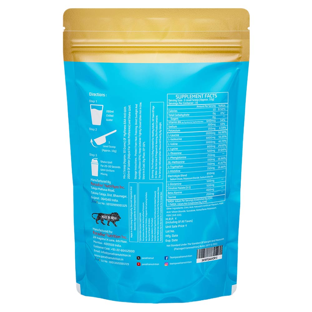 2 - Myfitness EAA-H2O,  Orange  0.33 lb  15 Servings 