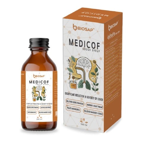 1 - BIOSAP Medicof Cough Syrup, 100 ml