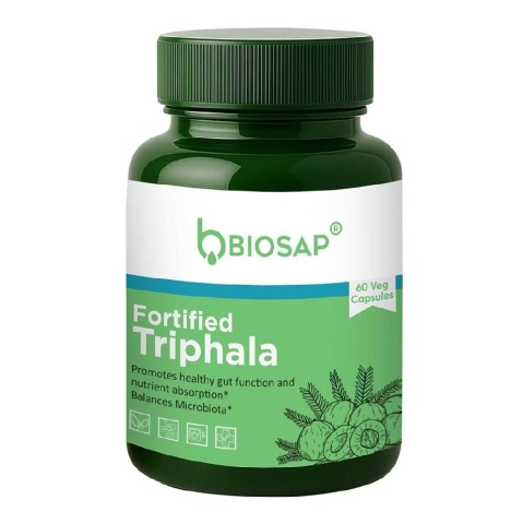 1 - BIOSAP Fortified Triphala,  60 veggie capsule(s) 