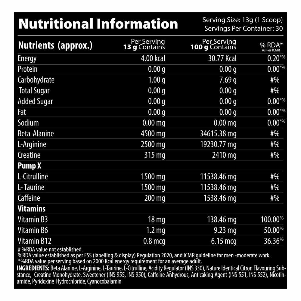3 - QNT Hydra Vol Pre Workout Formula,  0.88 lb  Citron 