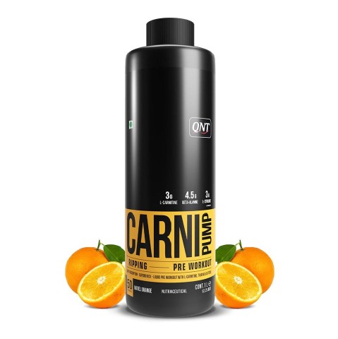 1 - QNT Carnipump Ripping Pre-workout,  1 L  Navel Orange 