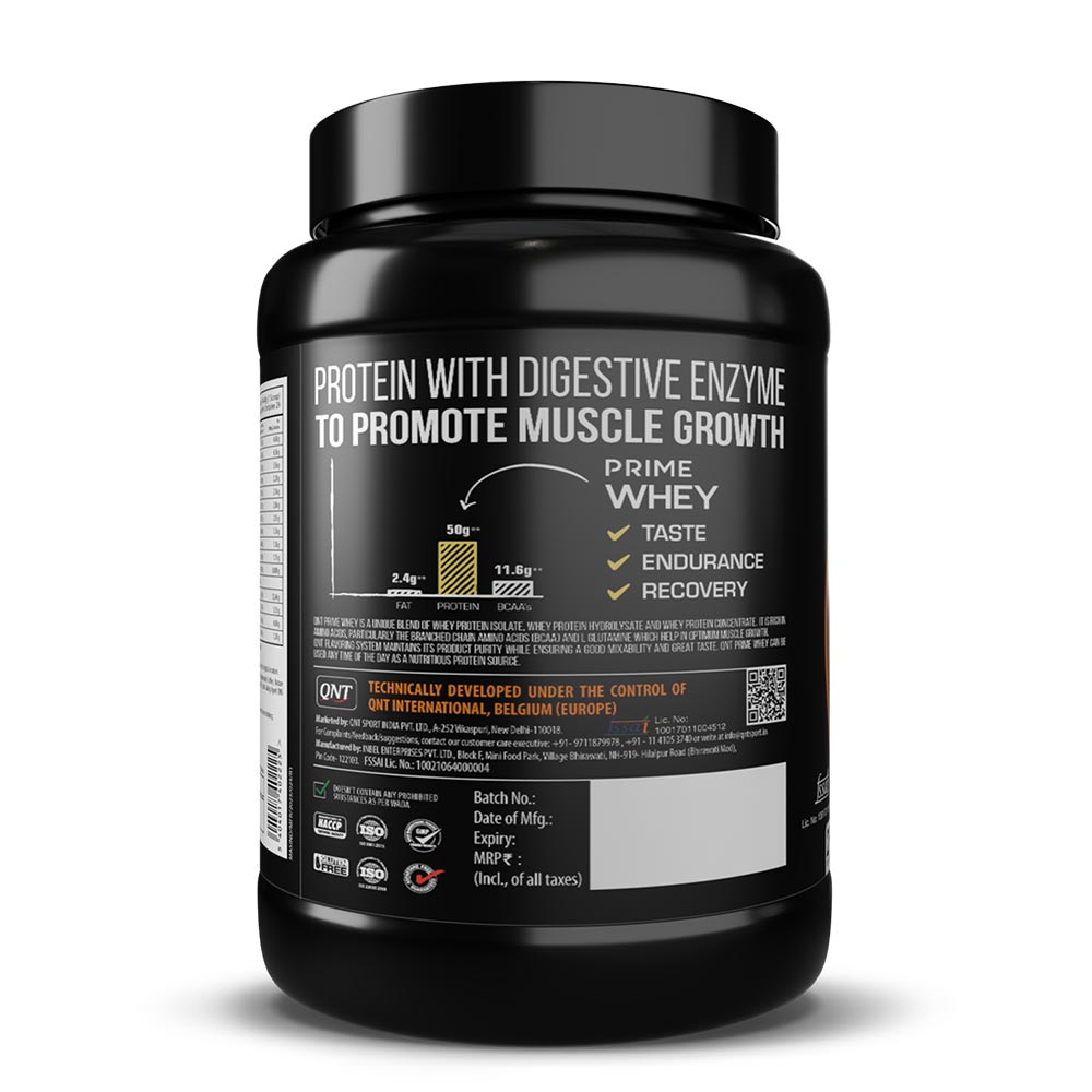 3 - QNT Prime Whey,  2.2 lb  Coffee 