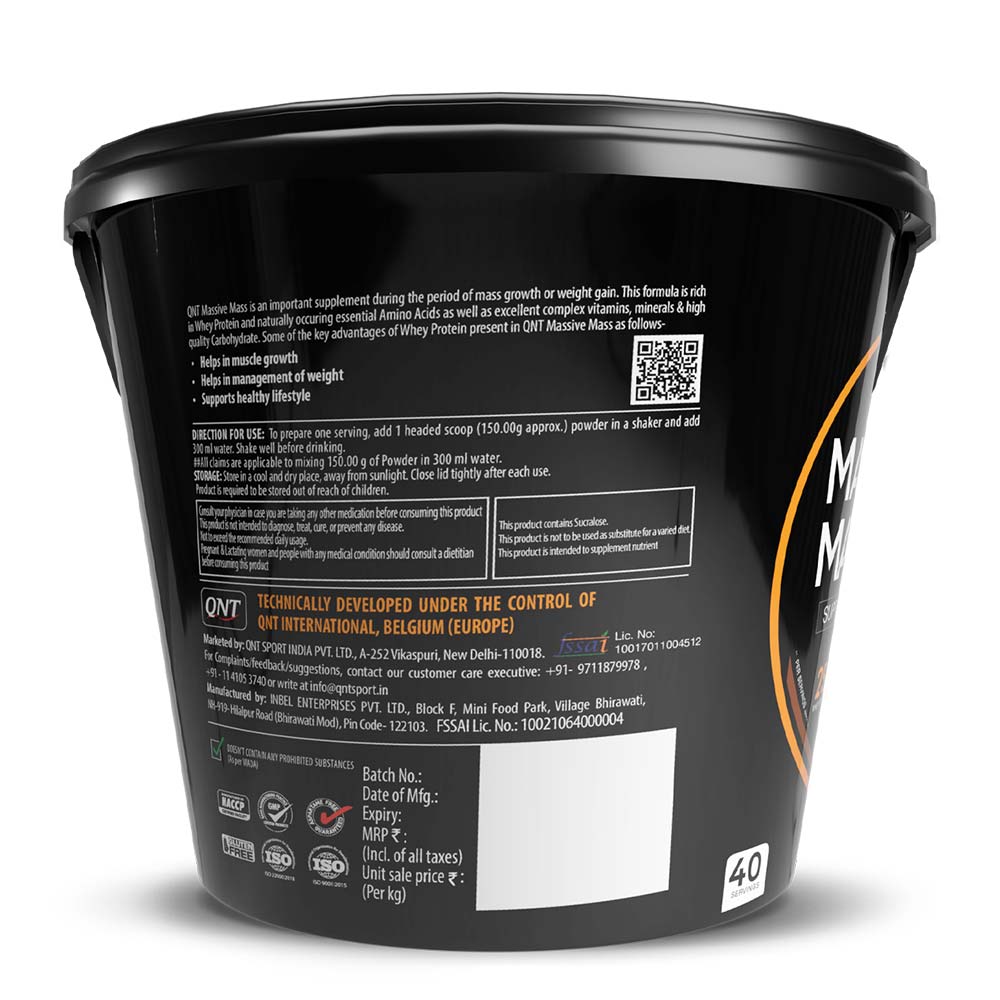 2 - QNT Massive Mass,  13 lb  Irish Chocolate 