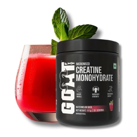 1 - G.O.A.T Fit 100% Pure Micronized Creatine Monohydrate,  Watermelon Basil  0.24 lb 