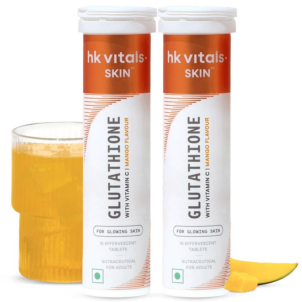 HealthKart HK Vitals Glutathione Effervescent,  Mango  30 tablet(s) 