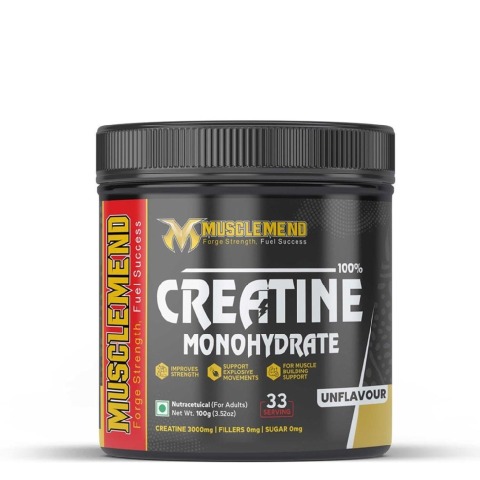 1 - Musclemend 100% Creatine Monohydrate, Unflavoured 0.22 lb
