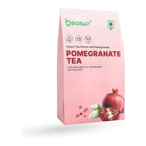 1 - BIOSAP Pomegranate Tea,  Natural  15 sachets/pack 