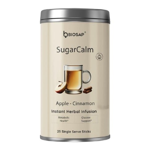 1 - BIOSAP SugarCalm,  Apple + Cinnamon  25 Stick(s) 