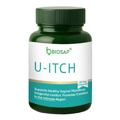 1 - BIOSAP U Itch,  60 veggie capsule(s)  Unflavoured 