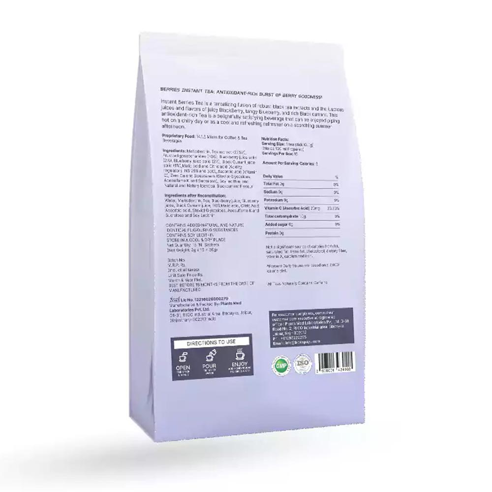 2 - BIOSAP Berries Tea,  Natural  15 Stick(s) 