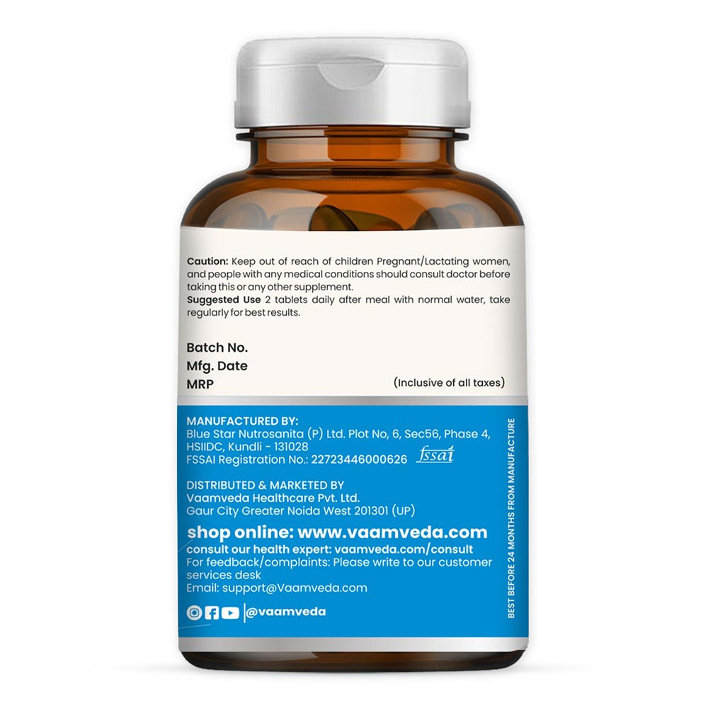 7 - Vaamveda Vitamin B12,  60 tablet(s)  Methylcobalamin Methyl Supplements (Pack of 3) 