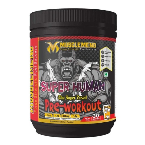 1 - Musclemend The Super Dosed Pre-Workout, 0.59 lb Orange