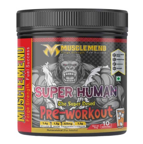 1 - Musclemend The Super Dosed Pre-Workout, 0.19 lb Fruit Punch