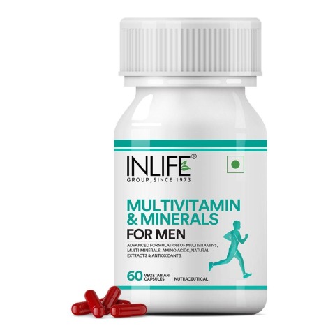 1 - INLIFE Multivitamins & Minerals Men,  60 capsules  Unflavoured 