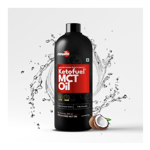 1 - Neulife Ketofuel MCT Oil,  500 ml  Unflavoured 
