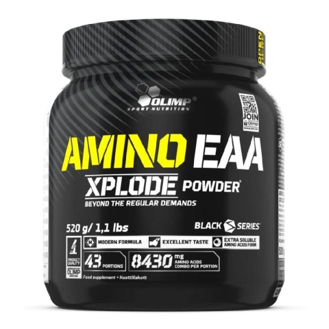 1 - Olimp Black Series Amino EAA Xplode Powder,  Ice Tea Peach  1.14 lb  43 Servings 