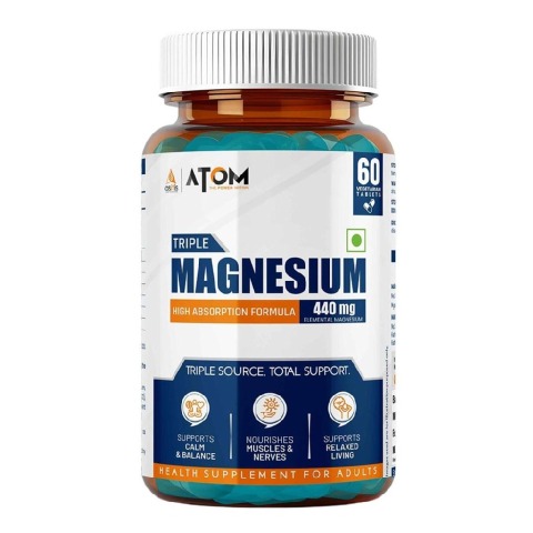 10 - AS-IT-IS Nutrition ATOM Triple Magnesium, Unflavoured 60 tablet(s)