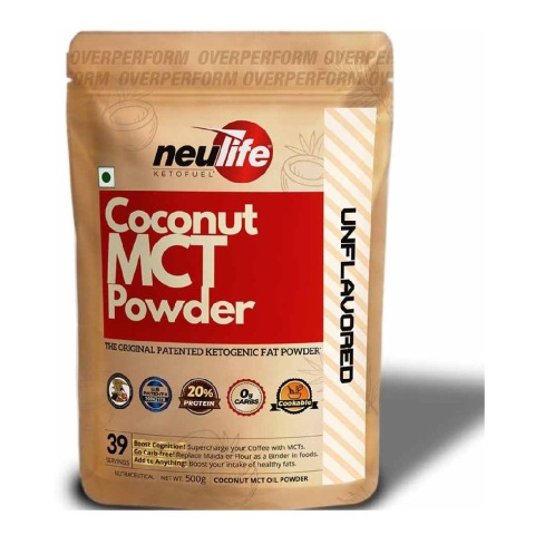 1 - Neulife Coconut MCT Powder, 500 g Unflavoured