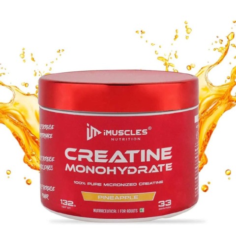 1 - iMuscles Nutrition Pure Creatine Monohydrate,  Pineapple  0.29 lb 